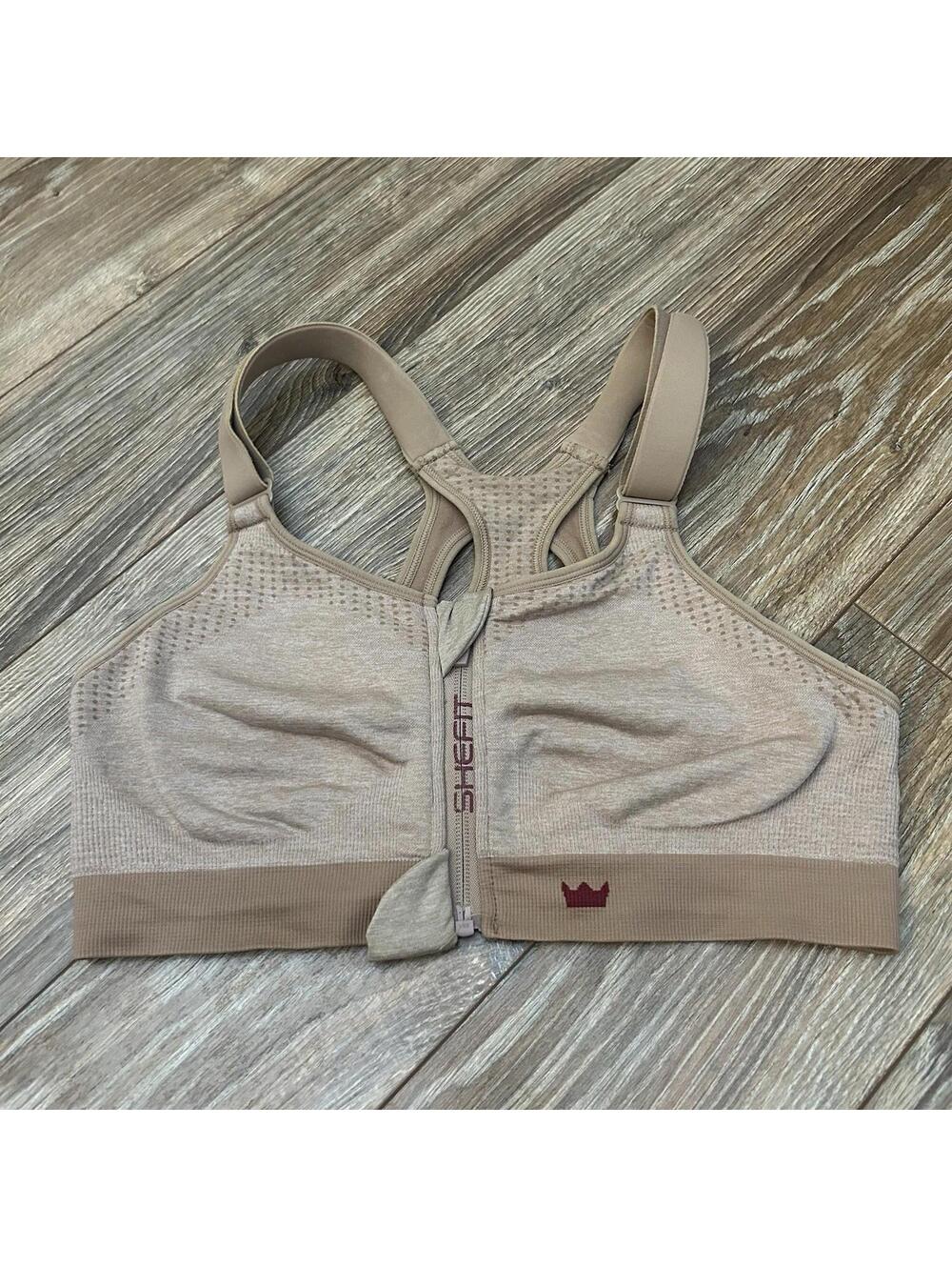 SHEFIT Sports Bra Women M Womens Adjustable Stretch Moisture Wicking